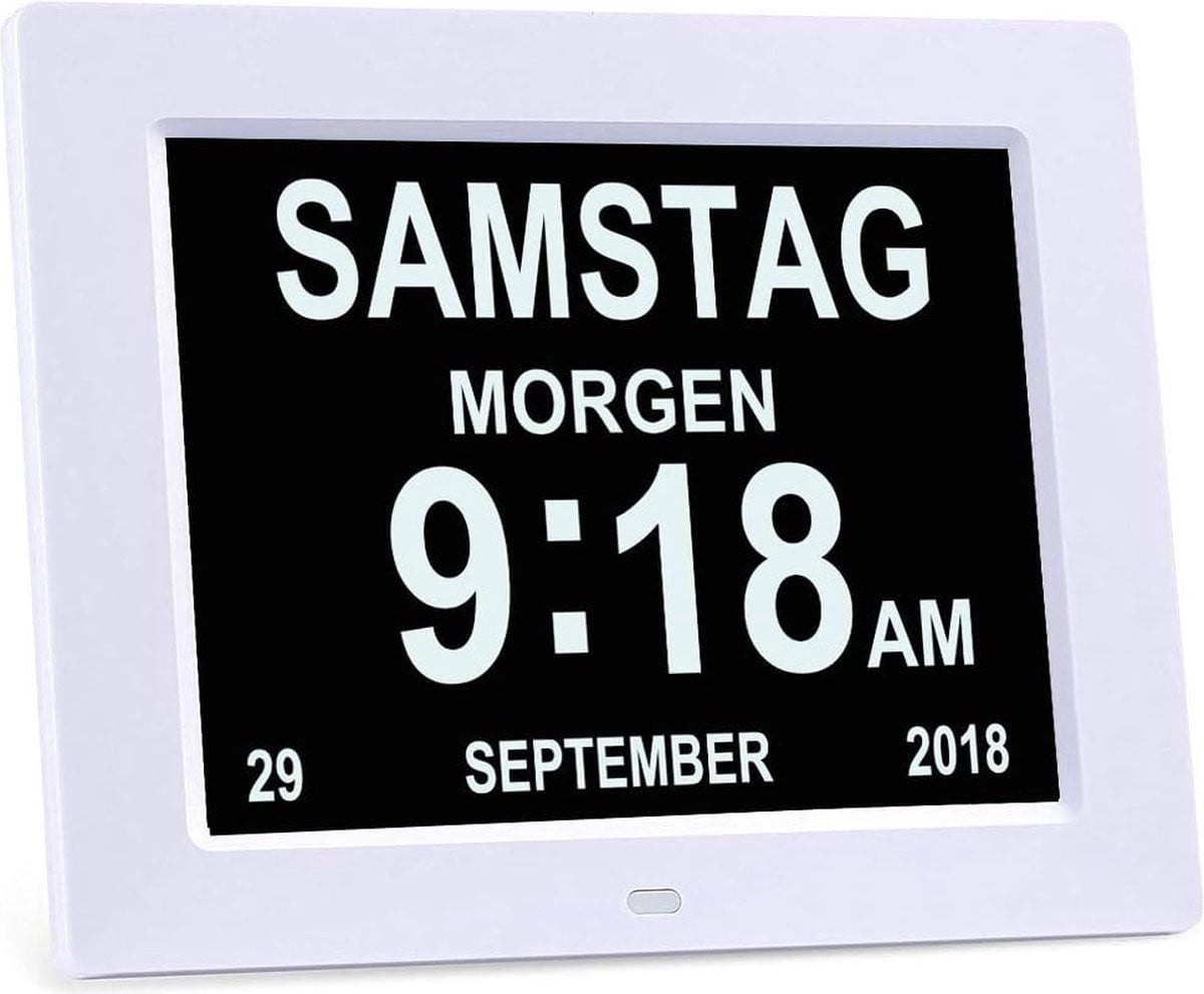 Digitale dementieklok voor senioren