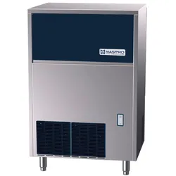 Virtus Eiswürfelbereiter, Luftkühlung, 95 kg/24 h - quadratische Würfel (BAA0083)