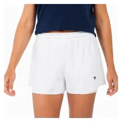 Tecnifibre, Damen, Sportshirt, Team Stretch Short White Woman (M), Weiss