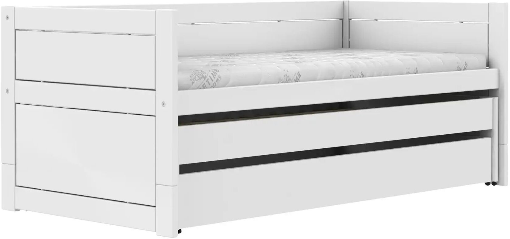 Lifetime Kojenbett mit Gästebett und Bettkasten  Basis ¦ weiß ¦ Maße (cm): B: