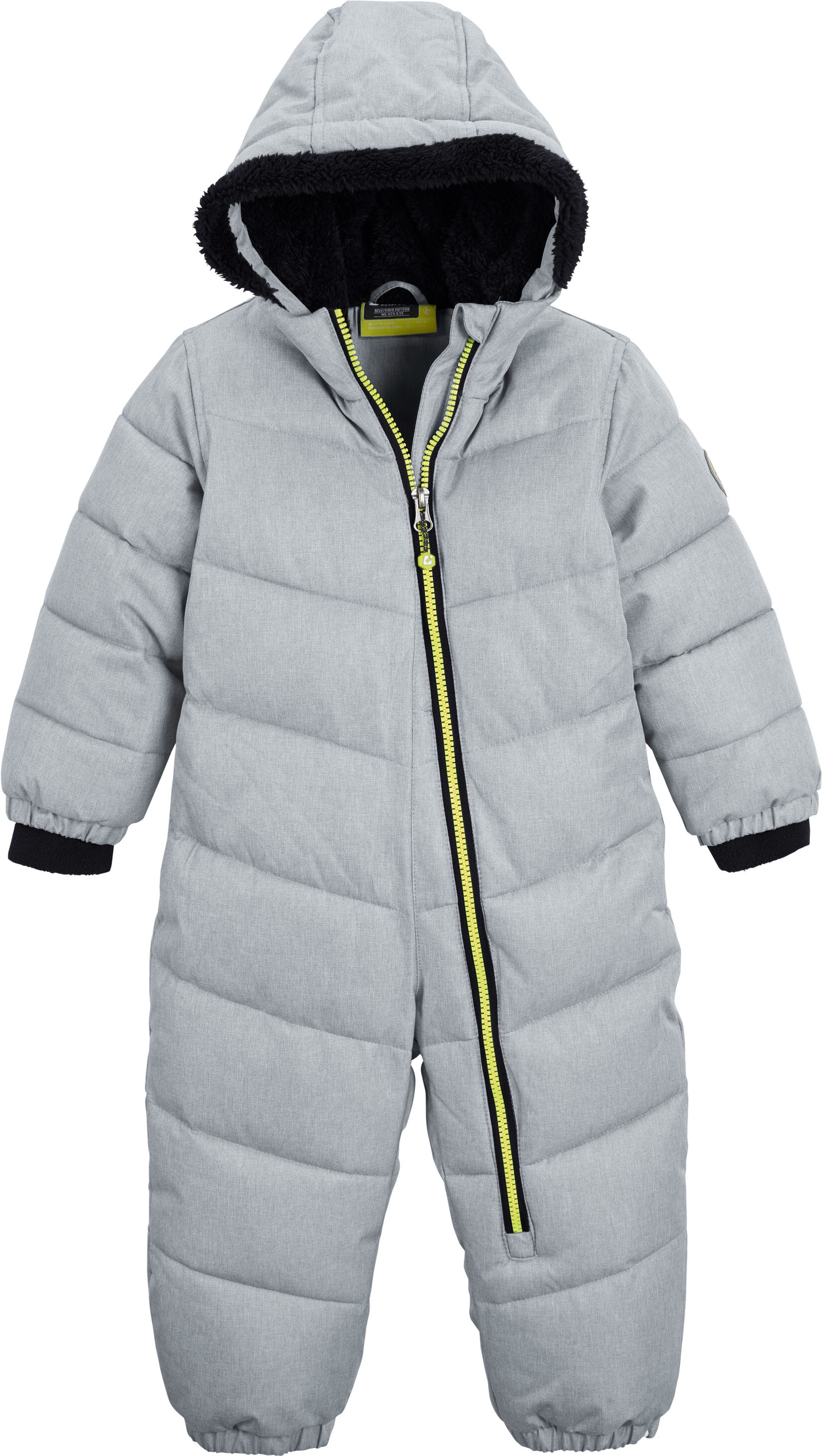Schneeoverall KILLTEC "Karter Mini", Mädchen, Gr. 98/104, Normalgrössen, blau (graublau), Obermaterial: 100% Polyester.Futter: 100% Polyester.Füllung: 100% Polyester, Overalls Schneeoverall, Schneeanzug: wasserabweisend, winddicht, warm, leicht anzuziehen