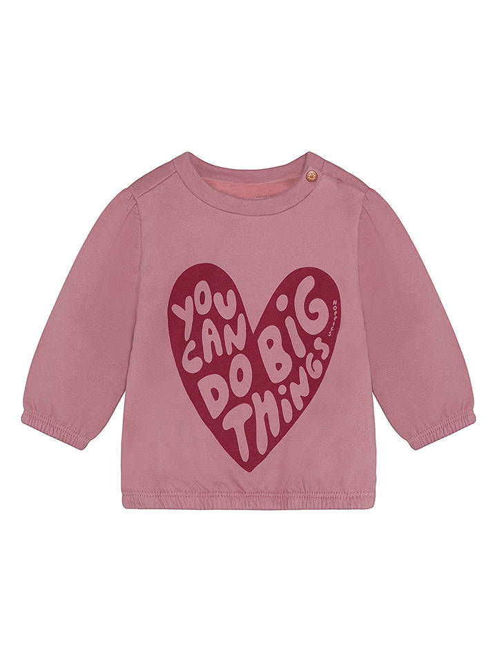 Noppies Sweatshirt in Rosa - 80