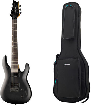 Harley Benton R-457 Active SBK w/Bag Mattschwarz