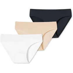 Schiesser Damen Slip Invisible Soft 3er Pack