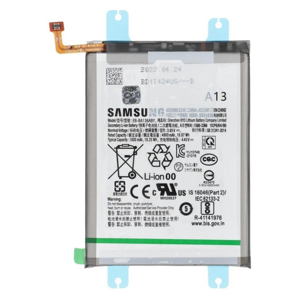 Samsung Battery ServicePack Battery EB-BA217ABY for A13/A04s/A13/A13 5G/A127 GH82-22989A (Akku) (55020812)