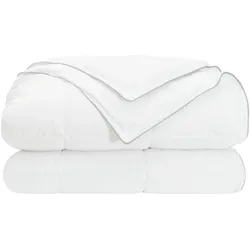 vidaXL, Decke, Ganzjahresbettdecke Weiss 260 x 220 cm Bambusfaser (260 x 220 cm)