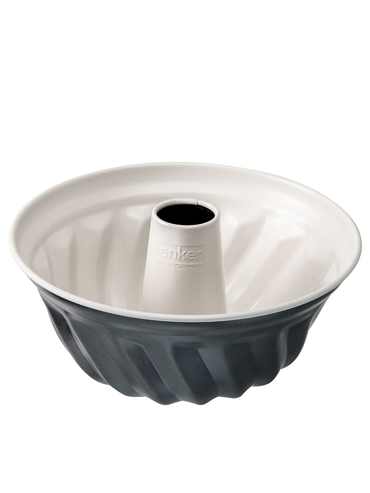 Zenker Gugelhupfform "Crème Noir" in Anthrazit/ Creme - Ø 22 cm - onesize