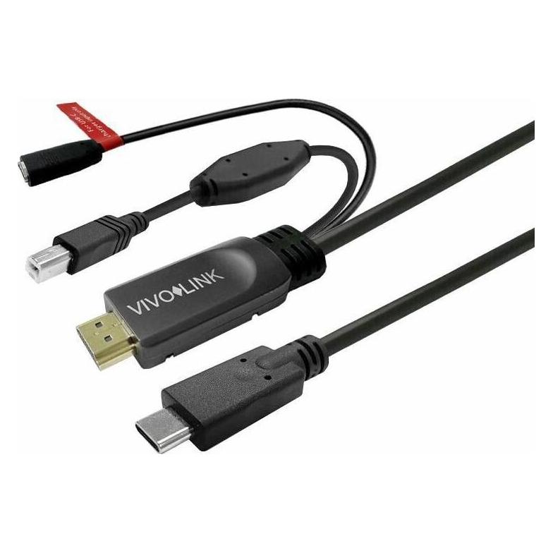Vivolink Touchscreen Cable with (7.50 m, USB 3.2 Gen 1) (PROUSBCHDMIUSBB7.5-CHARGE)