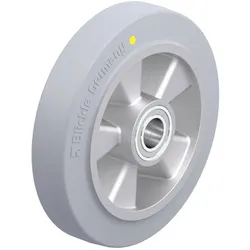 Blickle, Möbelrollen, 911574 ALEV 200/25K-SG-AS Schwerlast-Rad Rad-Durchmesser: 200 mm Tragfähigkeit (