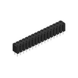Fischer Elektronik Buchsenleiste (Standard) Anzahl Reihen: 2 10027034 10 St.