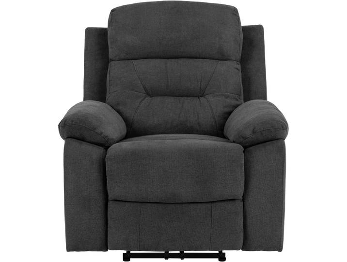 Relaxsessel Roosevelt dunkelgrau Stoff T 96 B 92 H 98 cm