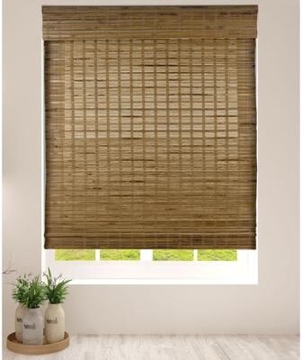 Arlo Blinds Dali Native Bamboo Roman Shades