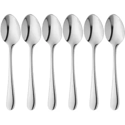 WMF Espressolöffel-Set 6 Stück Merit Cromargan protect®