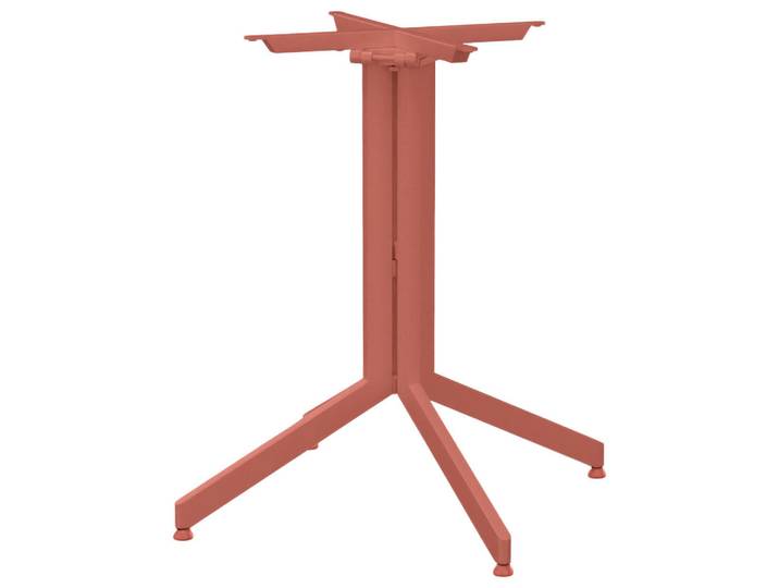 Stern Tischgestell, Terracotta, Metall, eckig, 52x73x52 cm, Esszimmer, Esstische, Esstische