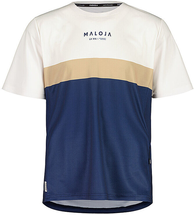 MALOJA Herren Radtrikot BarettiM. Multi dunkelblau   S S