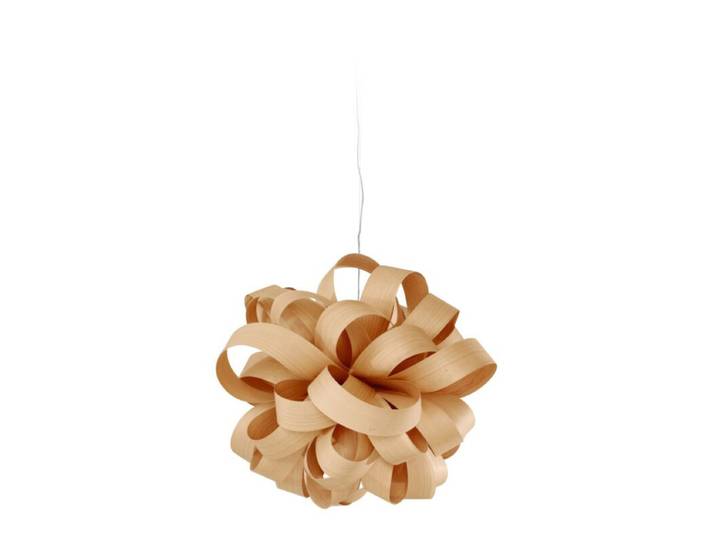 LZF Pendelleuchte Agatha Ball - Natural Beech (natürliche Buche