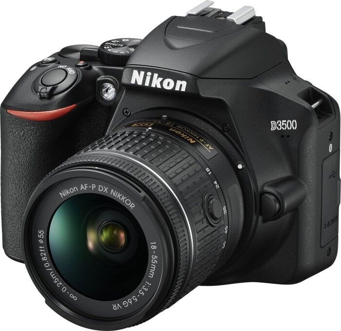 D3500   Nikon AF-P DX Nikkor 18-55mm f/3.5-5.6G VR   Noir - Refurbished