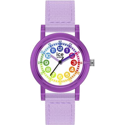 Quarzuhr ICE-WATCH "ICE learning - Girl - Extra Small - 3H", lila (flieder), Armbanduhren, Kinder, Quarzuhr, Armbanduhr, Kinderuhr, Lernuhr, Mädchen, Schulanfang, Geschenkidee