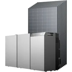 EcoFlow STREAM 5000 - STREAM 5000 + 2 × EB5000 + 8 × 500 W Starre Solarpanels