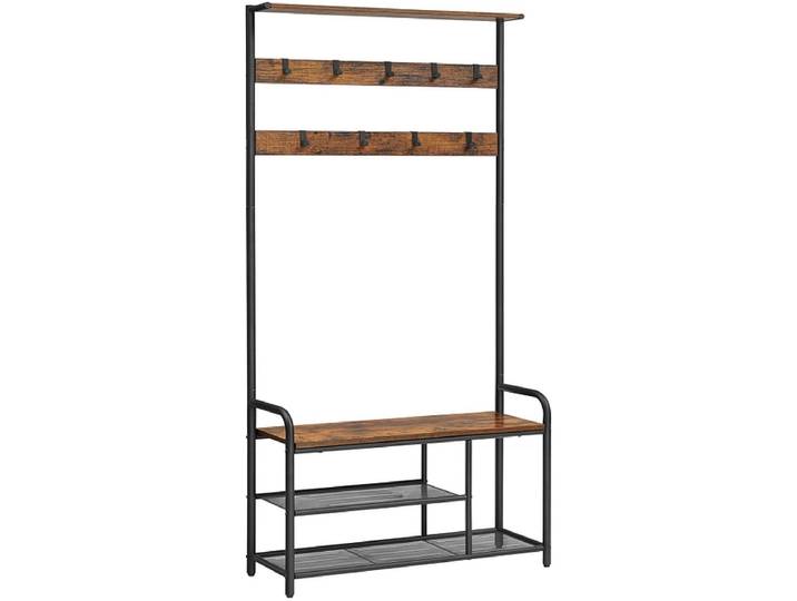 Garderobe SONGMICS HOLD 85x30x180.5cm vintage braun