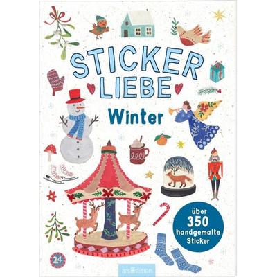 Stickerliebe – Winter, Gebundene Ausgabe von , arsedition
