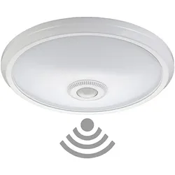 Wandanbauleuchte Led mit Sensor Ip20 16W 6400K Kaltlicht Ø29X6Cm Edm