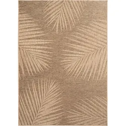 Carpetsale24 In- & Outdoor Teppich Wetterfest 80x250 cm Läufer, Natürlichen Jute-Look, ideal für Wohnzimmer, Küche, Terrasse, Garten und Balkon