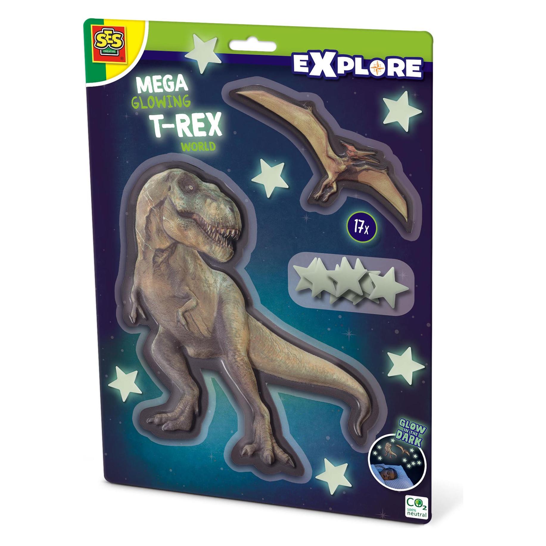 Ses Riesiges leuchtendes Tyrannosaurus Rex-Set (25129S)