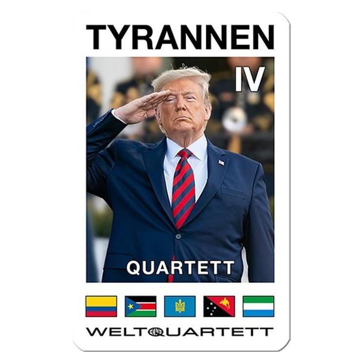 Weltquartett 1004 - TYRANNEN-QUARTETT IV - Noch ein paar Diktatoren (DE-Ausgabe) (Deutsch, 2 - 4 Spieler) (1004)