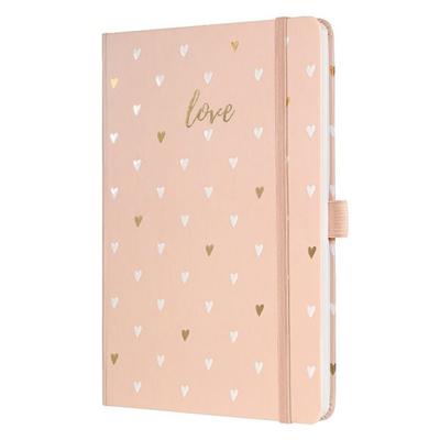SIGEL JN335 Notizbuch Jolie, Rose Love, ca. A5, liniert