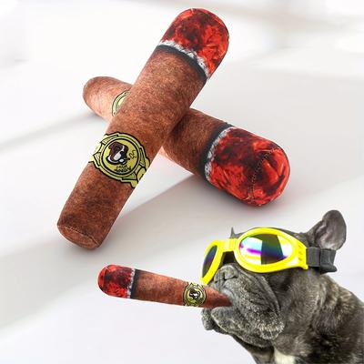 Smart Shopping Spot Simulation Cigar Toy For Pets Fun Chew Toy To Relieve Boredom & Help Molars Simulation Cigar Toy For Pets Fun Chew Toy To Relieve Boredom & Help Molars
