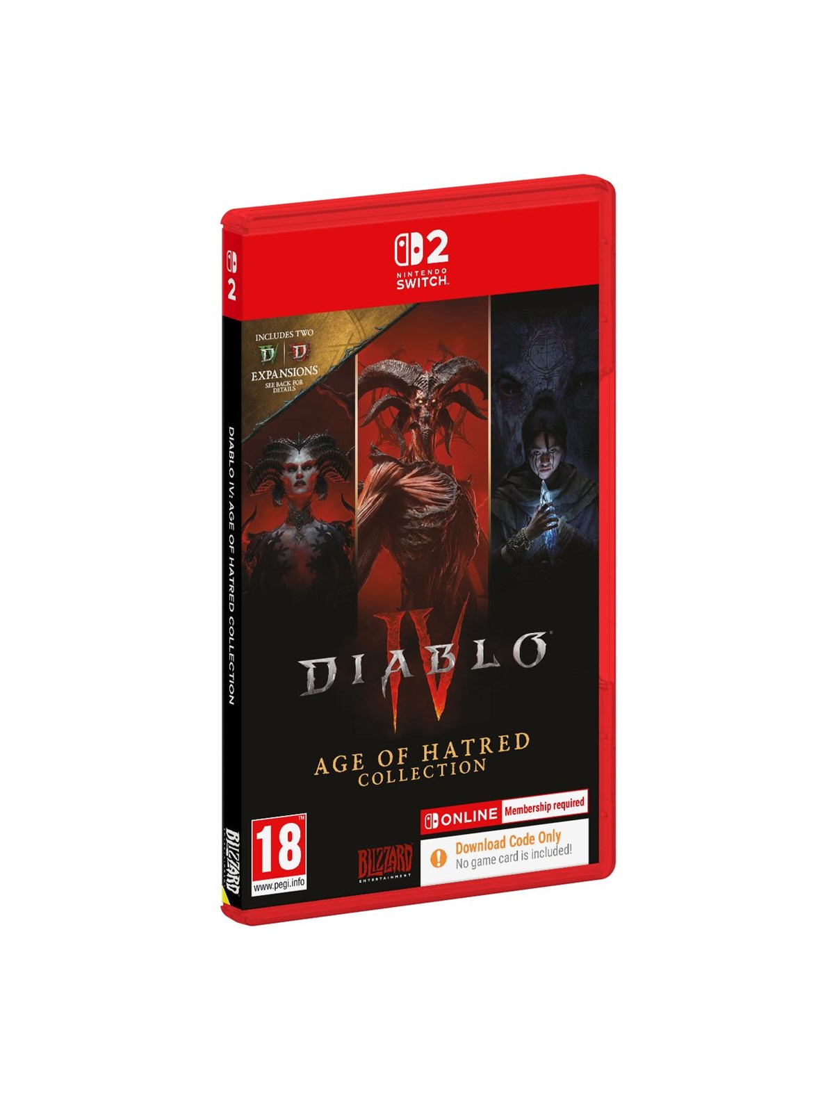 Diablo IV: Age of Hatred Collection (Code in a Box) - Nintendo Switch 2 - RPG - PEGI 18