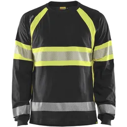 Blakläder, Arbeitsoberteil, T-Shirt langarm und hoher Sichtbarkeit (5XL)