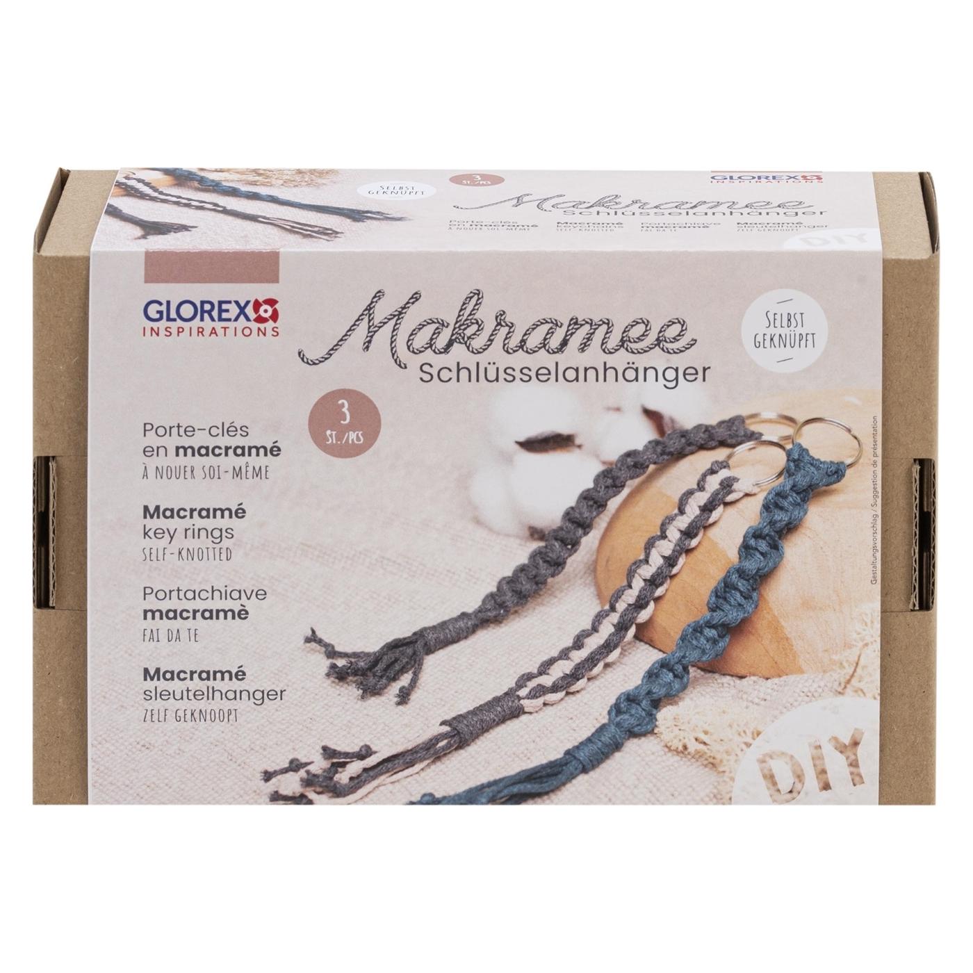 Glorex Makramee Schlüsselanhänger (5 1009 00)