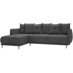 ECKSOFA Chroma Graphit Luxusmicrofaser