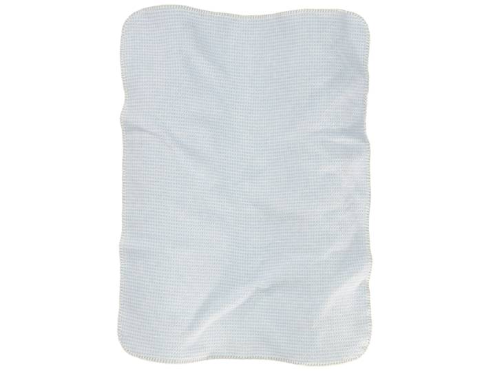 Babydecke BIEDERLACK Babydecke Cotton , blau, B:75cm L:100cm, Baumwolle, Wohndecken, Babydecke, 75 x 100, mit Zierstich