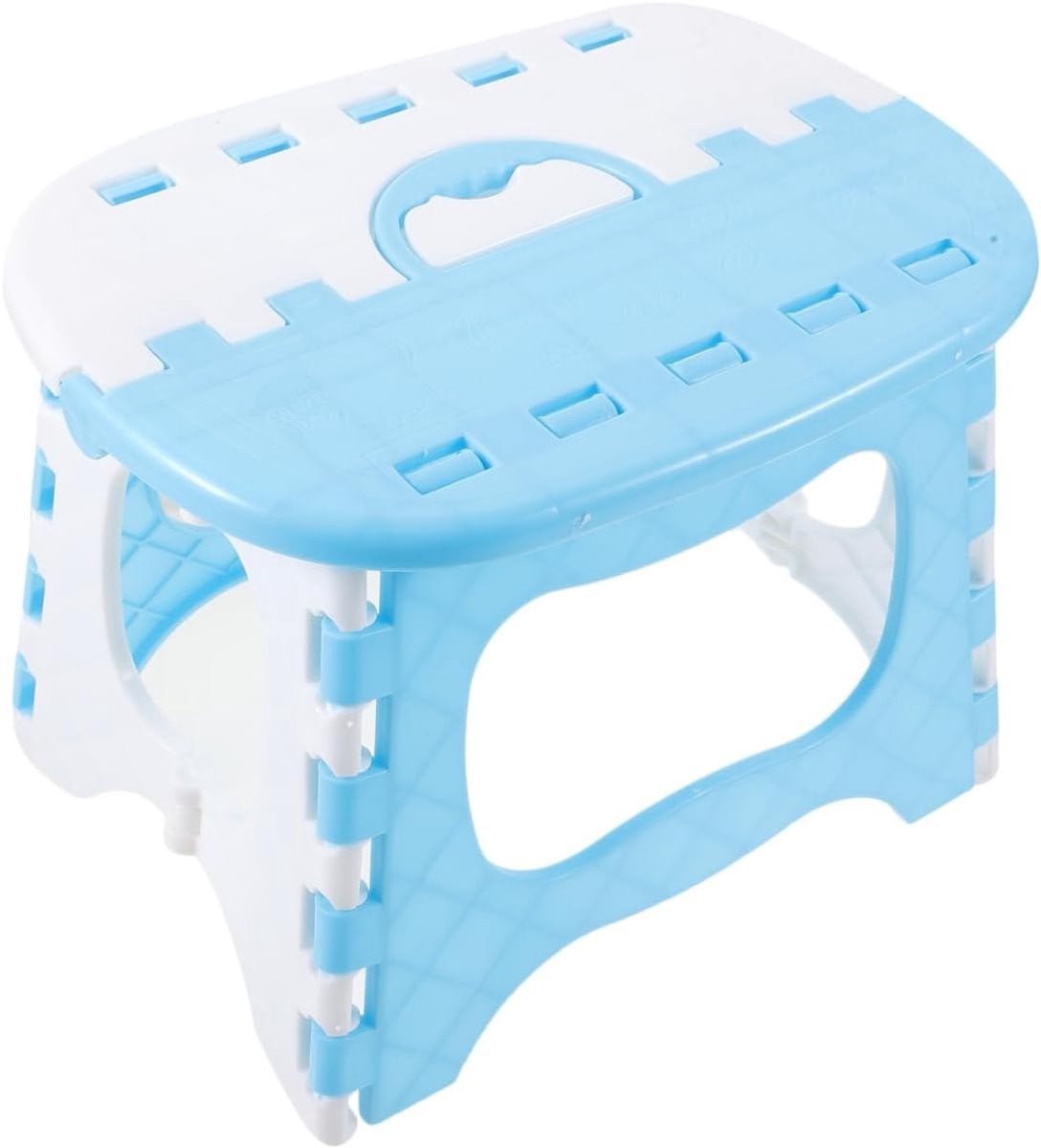Vouwbare plastic kruk voor badkamer, keuken of kinderkamer - Compacte en draagbare zitoplossing