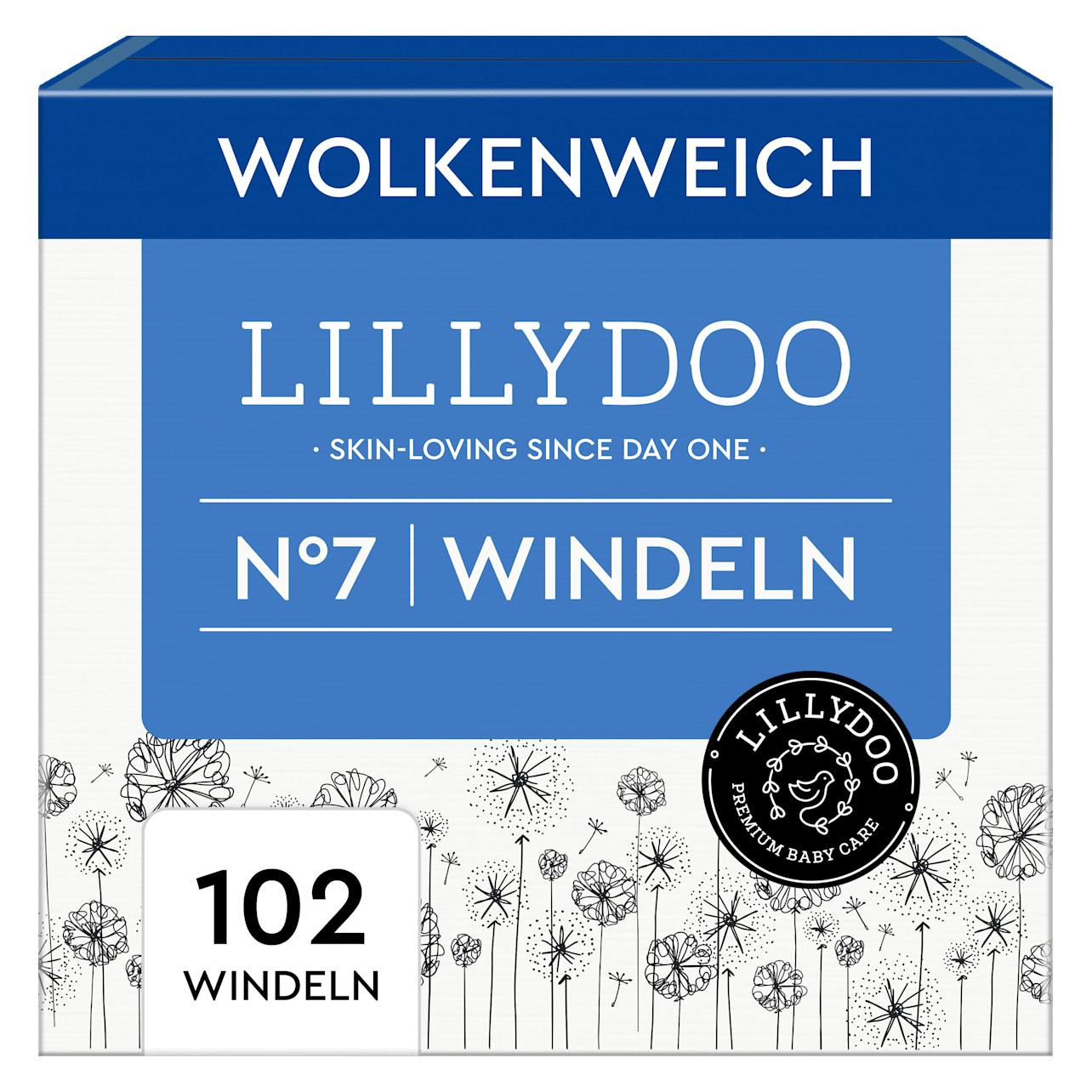 Lillydoo Windeln Gr. 7 (15+ kg) Monatsbox, 102 St (Gr. 7, Monatsbox, 102 Stk.) (60254597)