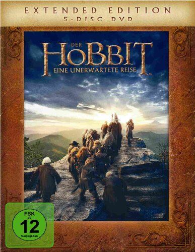Sir Ian McKellen - Der Hobbit: Eine unerwartete Reise - Extended Edition (5 Discs) - Preis vom 04.10.2026 03:51:26 h