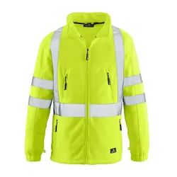 Warnschutz Fleecejacke "SEATTLE" - 4PROTECT® - XXL - gelb