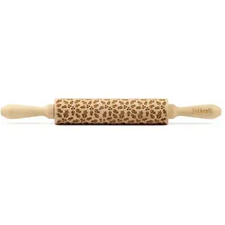 Folkroll Stechpalme medium 37 cm, Wallholz, Braun