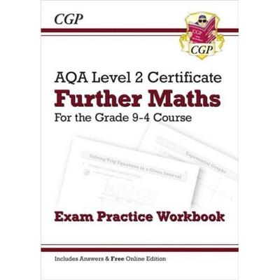 AQA Level 2 Certificate in Further Maths: Exam Practice Workbook (includes Answers), Taschenbuch von Cgp Books, CGP Books, 978-1-78908-241-8