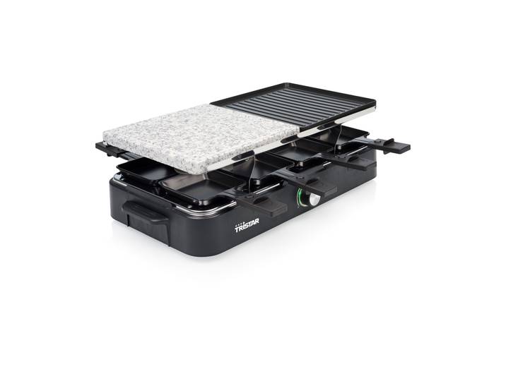 Appareil à raclette, grill et pierre à griller 8 personnes RA-2752CA TRISTAR