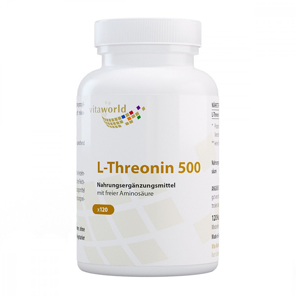 Vita World GmbH L-threonin 500 mg Kapseln 13364040