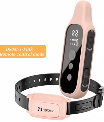 Inspire Picks YHLC Automatic Cat Anti Meowing Collar No Shock Vibration Training Collar For Cats d80m pink