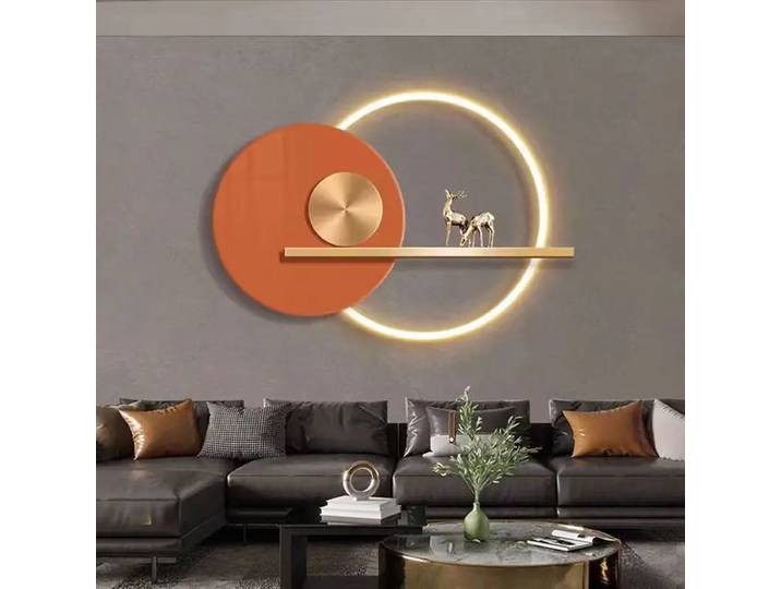 Nouvelles lampes LED créatives de luxe pour bureau, chambre à coucher, chevet, salon, canapé, mur de fond, lampes d'ambiance artistiques, éclairage décoratif pour la maison