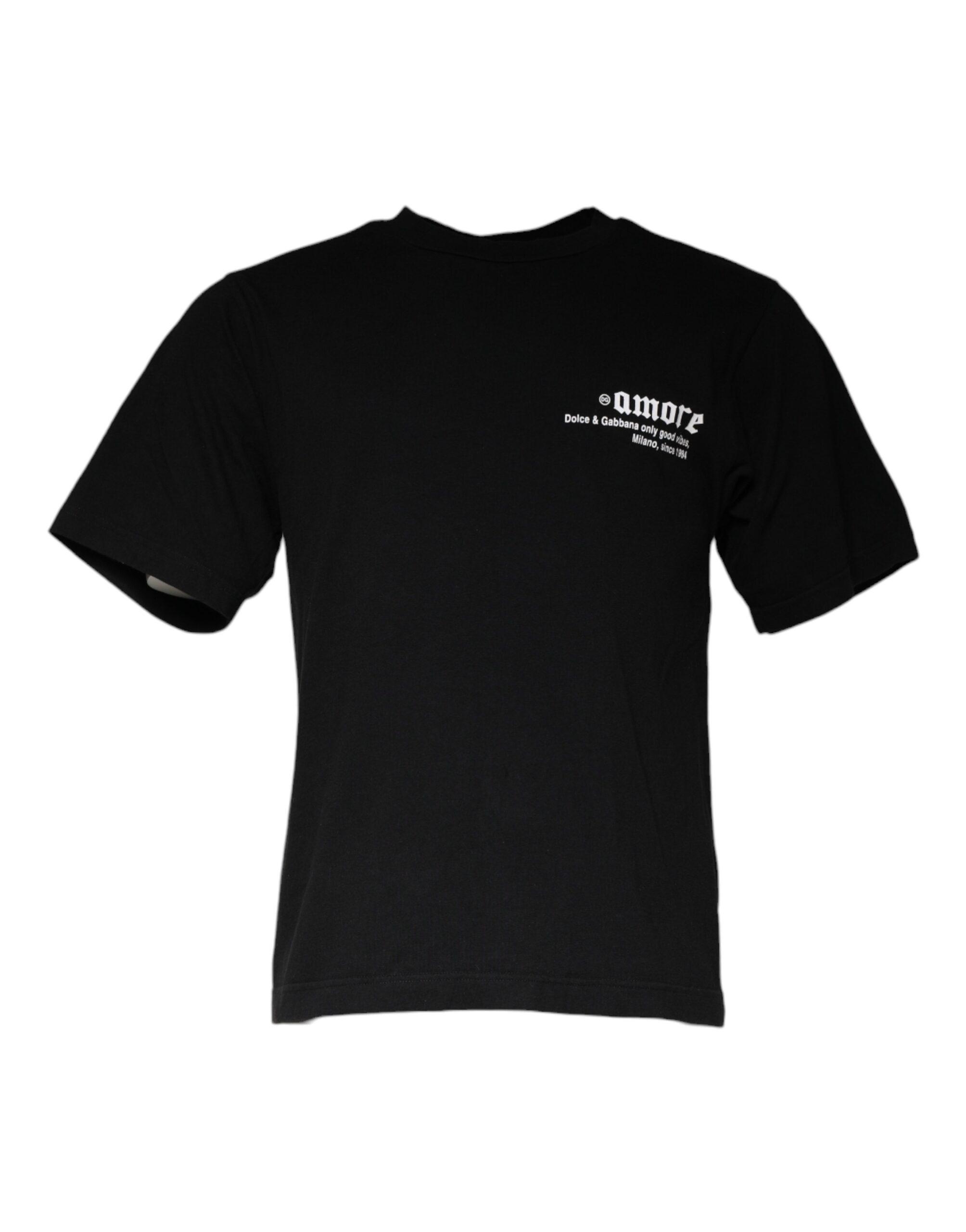 Amore T-shirt Korte Mouwen Ronde Hals