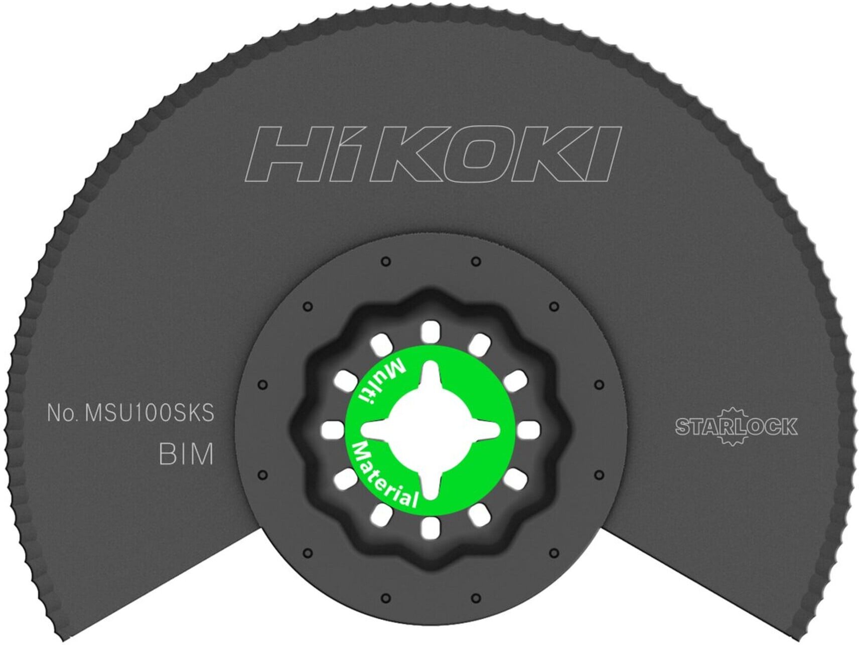 HiKOKI Multi tool Blatt MSU100SKS Ø 100mm BIM STARLOCK multi material (782786)