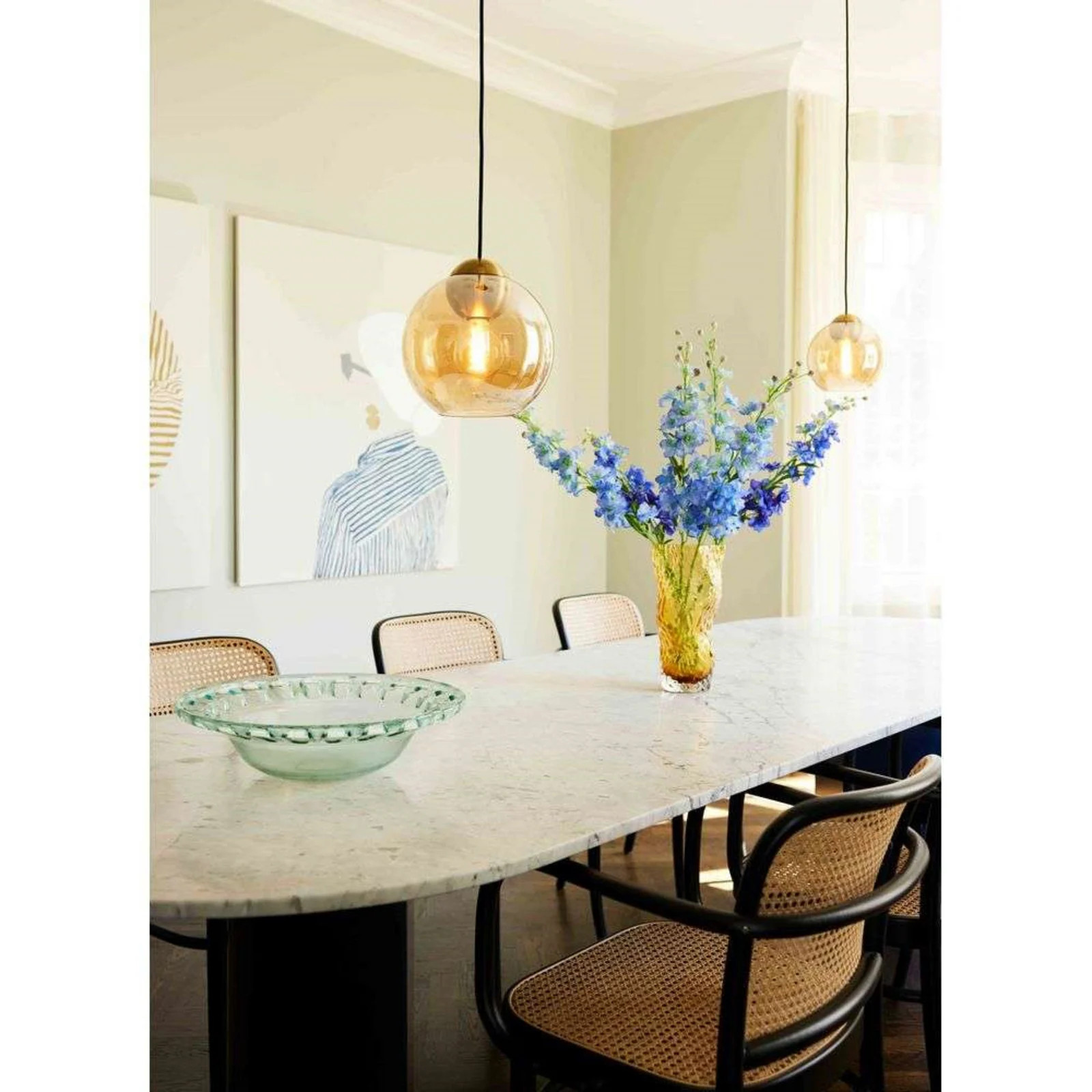 Halo Design Bubbles Mini Hanglamp Ø14 G9 Amber - Metaal