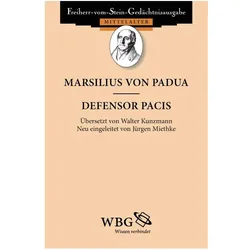 Marsilius von Padua: Defensor Pacis, Fachbücher von Hans-Werner Goetz, Jürgen Miethke